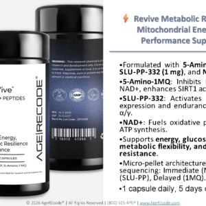 RE-Vive Blend 50/1/250 mg Bottle (60 Capsules)
