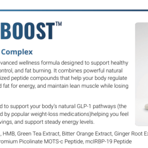 GLP 1 Boost MOTS-C Vitality Complex - Sample Pack